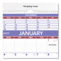 Three-month Wall Calendar, 15.5 X 22.75, White Sheets, 12-month (jan To Dec): 2022