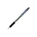 Jimnie Gel Pen, Stick, Medium 0.7 Mm, Black Ink, Smoke Barrel, 12/pack