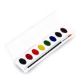 Watercolors, 8 Assorted Colors, Palette Tray