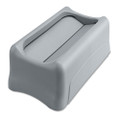 Swing Lid For Slim Jim Waste Container, Gray Swing Lid For Slim Jim Waste Container, Gray