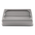 Swing Lid For Slim Jim Waste Container, Gray
