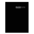 Recycled Ruled 14-month Planner With Stitched Leatherette Cover, 11 X 8.5, Black Cover, 14-month (dec To Jan): 2021 To 2023