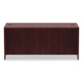 Alera Valencia Series Straight Front Desk Shell, 65" X 29.5" X 29.63", Mahogany