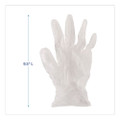 Exam Vinyl Gloves, Powder/latex-free, 3 3/5 Mil, Clear, Medium, 100/box