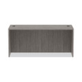 Alera Valencia Series Straight Front Desk Shell, 65" X 29.5" X 29.63", Gray