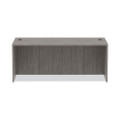 Alera Verona Veneer Series Straight Front Desk Shell, 71" X 35.5" X 29.63", Gray