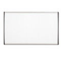 Magnetic Dry-erase Board, Steel, 18 X 30, White Surface, Silver Aluminum Frame Magnetic Dry-erase Board, Steel, 18 X 30, White Surface, Silver Aluminum Frame