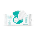 Sensitive Baby Wipes, 6.8 X 7, Unscented, White, 56/pack, 8/carton