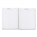 Wirebound Call Register, 8.5 X 11, 1/page, 3.700 Forms