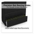 Lateral File, 3 Legal/letter/a4/a5-size File Drawers, Black, 42" X 18" X 39.5"