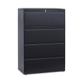 Lateral File, 4 Legal/letter/a4/a5-size File Drawers, Charcoal, 36" X 18" X 52.5"