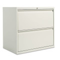 Lateral File, 2 Legal/letter-size File Drawers, Light Gray, 30" X 18" X 28" Lateral File, 2 Legal/letter-size File Drawers, Light Gray, 30" X 18" X 28"