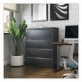Lateral File, 4 Legal/letter/a4/a5-size File Drawers, Charcoal, 42" X 18" X 52.5"