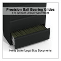 Lateral File, 5 Legal/letter/a4/a5-size File Drawers, Black, 36" X 18" X 64.25"