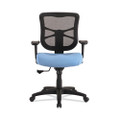 Alera Elusion Series Mesh Mid-back Swivel/tilt Chair, Supports Up To 275 Lb, 17.9" To 21.8" Seat Height, Light Blue Seat Alera Elusion Series Mesh Mid-back Swivel/tilt Chair, Supports Up To 275 Lb, 17.9" To 21.8" Seat Height, Light Blue Seat