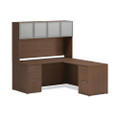 Mod Return Shell, 48w X 24d X 29h, Sepia Walnut