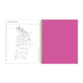 Fly By Frosted Weekly/monthly Planner, Fly By Butterflies Artwork, 11 X 8.5, Blush/pink Cover, 12-month (jan To Dec): 2023