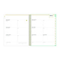 Day Designer Secret Garden Mint Frosted Weekly/monthly Planner, 11 X 8.5, Multicolor Cover, 12-month (jan To Dec): 2023