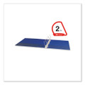 Slant D-ring View Binder, 3 Rings, 2" Capacity, 11 X 8.5, Navy Blue