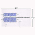 W-2 Laser Double Window Envelope, Commercial Flap, Gummed Closure, 5.63 X 9, White, 24/pack