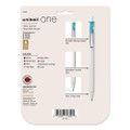 Unione Gel Pen, Retractable, Medium 0.7 Mm, Assorted Ink Colors, White Barrel, 8/pack