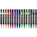 Permanent Specialty Marker, Fine Bullet Tip, Assorted Colors,16/pack