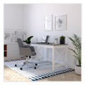 Workspace By Alera Farmhouse Writing Desk, 47.24" X 23.62" X 29.53", Gray