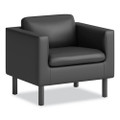 Parkwyn Series Club Chair, 33" X 26.75" X 29", Black Seat/back, Black Base Parkwyn Series Club Chair, 33" X 26.75" X 29", Black Seat/back, Black Base