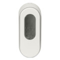 Versa Dispenser For Pouch Refills, 15 Oz, 3.75 X 3.38 X 8.75, Light Gray/white, 6/carton Versa Dispenser For Pouch Refills, 15 Oz, 3.75 X 3.38 X 8.75, Light Gray/white, 6/carton