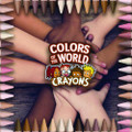 Colors Of The World Crayons, Assorted, 24/pack