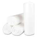 High-density Interleaved Commercial Can Liners, 60 Gal, 17 Microns, 43" X 48", Clear, 200/carton