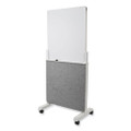 Agile Glass Dry-erase Easel, 25.5 X 60.5, White Surface Agile Glass Dry-erase Easel, 25.5 X 60.5, White Surface