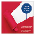 Color Cardstock, 65 Lb Cover Weight, 8.5 X 11, Red, 250/ream