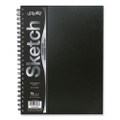 Ucreate Poly Cover Sketch Book, 43 Lb Cover Paper Stock, Black Cover, 75 Sheets Per Book, 12 X 9 Sheets Ucreate Poly Cover Sketch Book, 43 Lb Cover Paper Stock, Black Cover, 75 Sheets Per Book, 12 X 9 Sheets