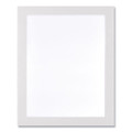 Self Adhesive Sign Holders, 10.5 X 13, Clear With White Border, 2/pack Self Adhesive Sign Holders, 10.5 X 13, Clear With White Border, 2/pack