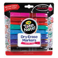Take Note Dry-erase Markers, Broad, Chisel Tip, Assorted, 12/pack Take Note Dry-erase Markers, Broad, Chisel Tip, Assorted, 12/pack