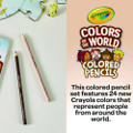 Colors Of The World Colored Pencils, Assorted Lead/barrel Colors, 24/pack