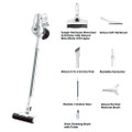 Aeromax Elite Vc10 Cordless Vacuum, 8.7 Cleaning Path, White