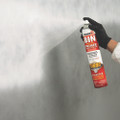 Bin Aerosol Primer With Turbo Spray System, Interior, Flat White, 26 Oz Aerosol Can, 6/carton