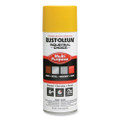 Industrial Choice 1600 System Multi-purpose Enamel Spray Paint, Flat Safety Yellow, 12 Oz Aerosol Can, 6/carton