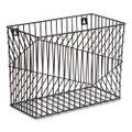 Vena Hanging File Basket, Letter Size, 6.85" Long, Black Vena Hanging File Basket, Letter Size, 6.85" Long, Black