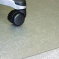 Ecotex Marlon Bioplus Rectangular Polycarbonate Chair Mat For Low/medium Pile Carpets, Rectangular, 35 X 47, Clear