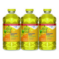 Cloroxpro Multi-surface Cleaner Concentrated, Lemon Fresh Scent, 80 Oz Bottle, 3/carton