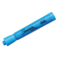 Tank Style Highlighters, Blue Ink, Chisel Tip, Blue Barrel, Dozen - VISSAN25010B