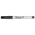 Ultra Fine Tip Permanent Marker, Ultra-fine Needle Tip, Black, Dozen