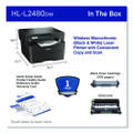 Wireless Hl-l2480dw Compact Monochrome Multi-function Laser Printer, Copy/print/scan