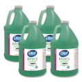 Basics Hypoallergenic Hand Wash, Honeysuckle Scent, 1 Gal Bottle, 4/carton