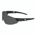 44 Magnum Safety Glasses, Black Frame, Black Lens, 12/box