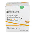 McKesson Prevent® G Blood Collection Set 25 Gauge 3/4 Inch Needle Length Safety Needle 12 Inch Tubing Sterile McKesson Prevent® G Blood Collection Set 25 Gauge 3/4 Inch Needle Length Safety Needle 12 Inch Tubing Sterile