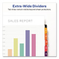 Customizable Toc Ready Index Multicolor Dividers, 10-tab, Letter - VISAVE11165